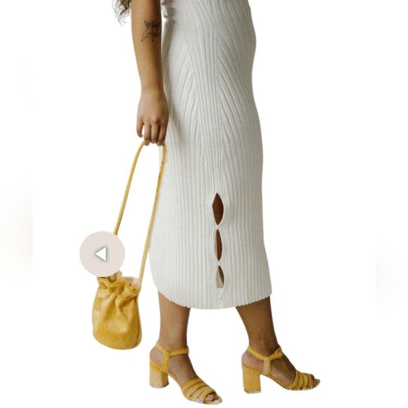 Rachel Comey Salo Ribbed Knit Halter Dress Small - Picture 4 of 11